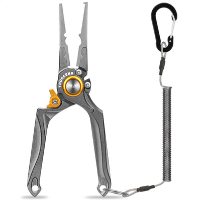 TRUSCEND® Ergonomical Lockable Saltwater Resistant Fishing Pliers